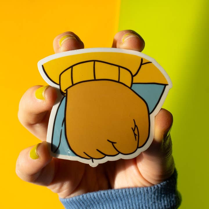 Doctor Scribble - Wholesale Sticker - Arthur Fist Meme Vinyl Sticker4