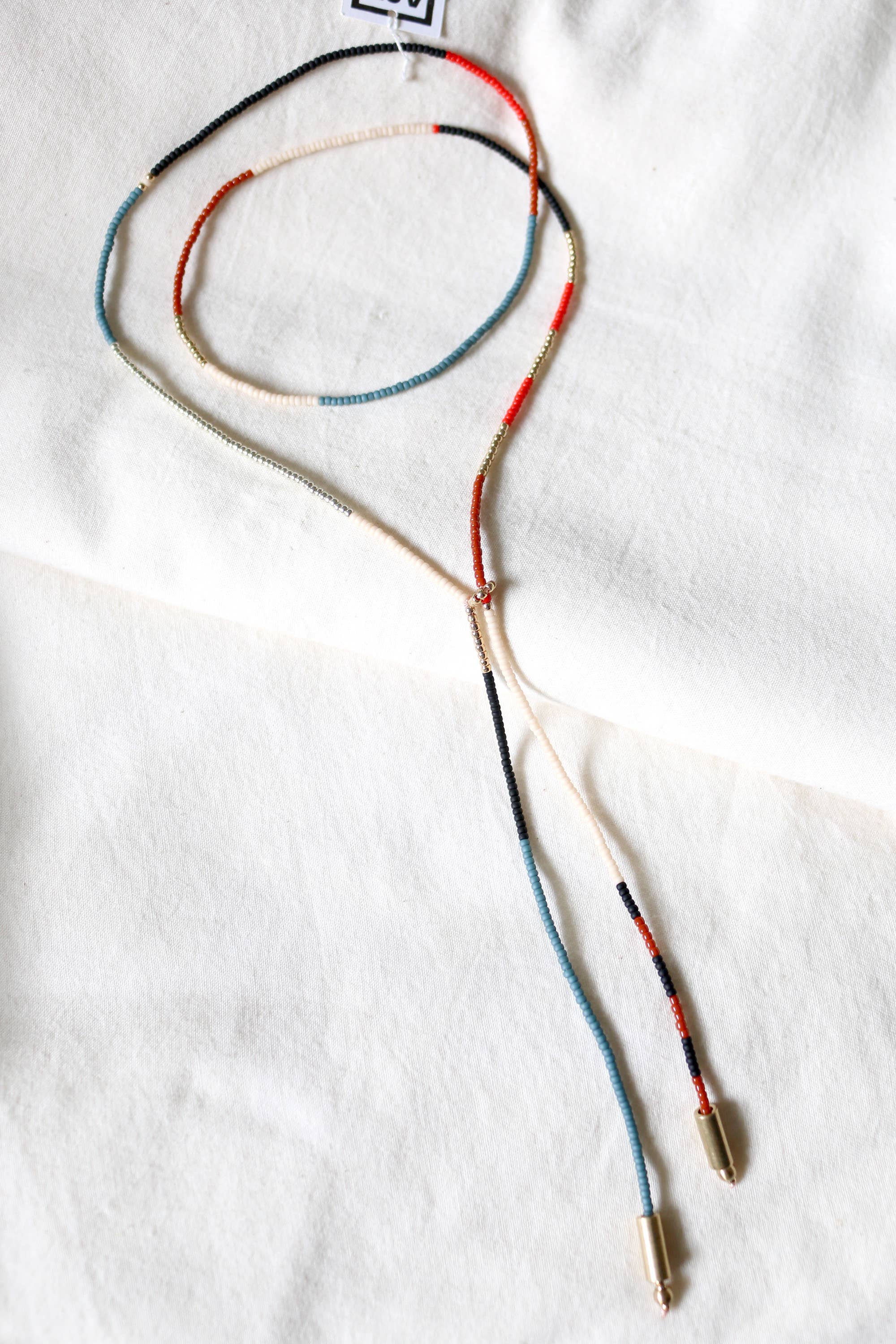 ashdel - Wholesale Y-Neck/Lariat Necklace - Color Block Bolariat Necklace3