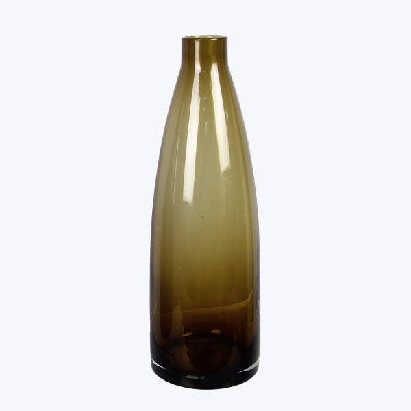 Glass Flower Vase, Gold for wholesale by Young's