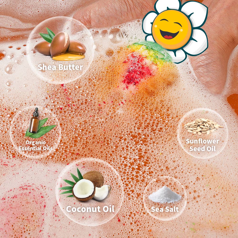 DAISY ENCENS - Wholesale Bath Bomb/Fizz - Watermelon Volcano Bath Bomb  (Single)2