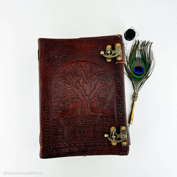 Exclusive Art Inc - Wholesale Journal/Diary - Tree of life Leather Journal - Large