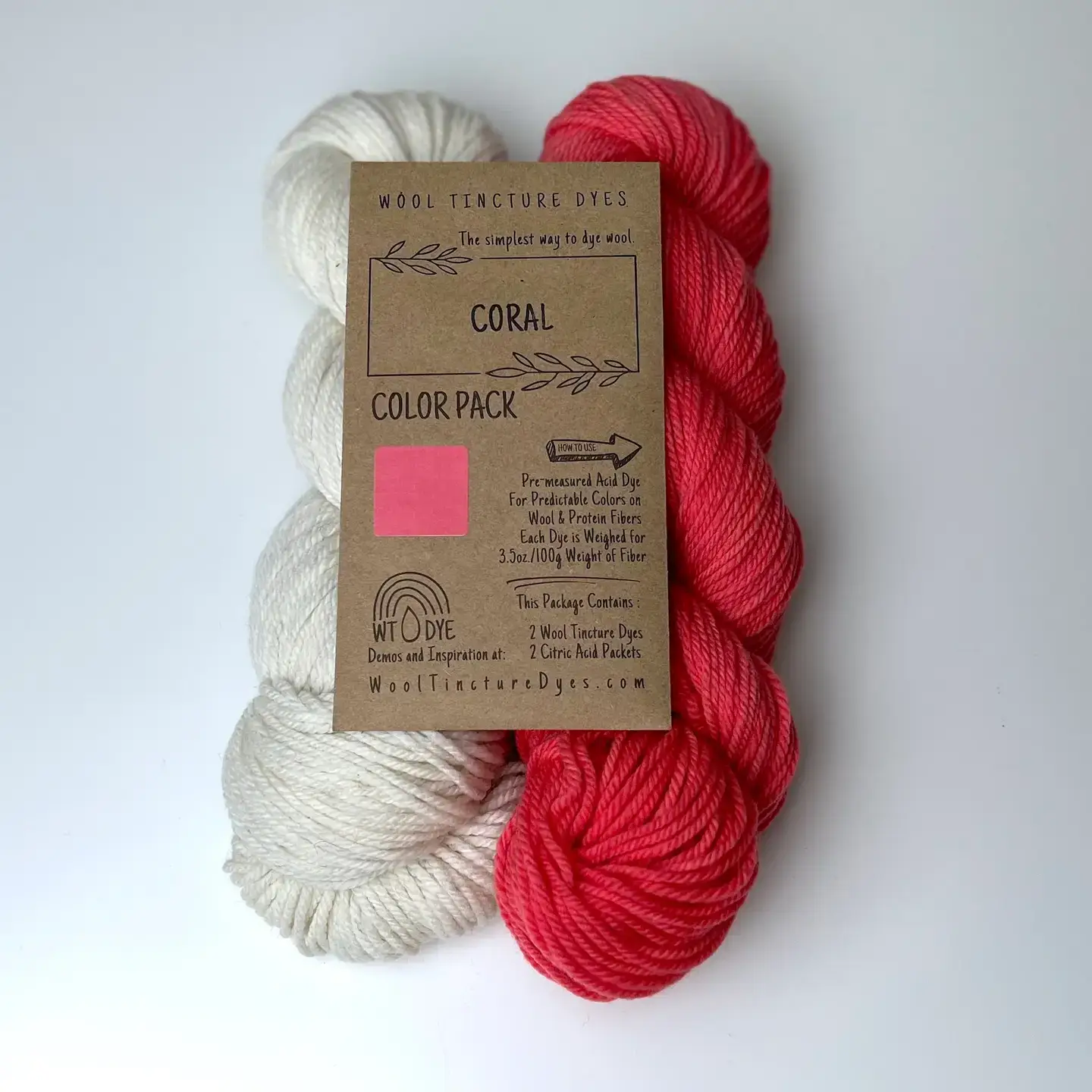 Wool Tincture Dyes - Wholesale Knitting/Crochet Supplies - Color Pack - Tea Bag Dye System2