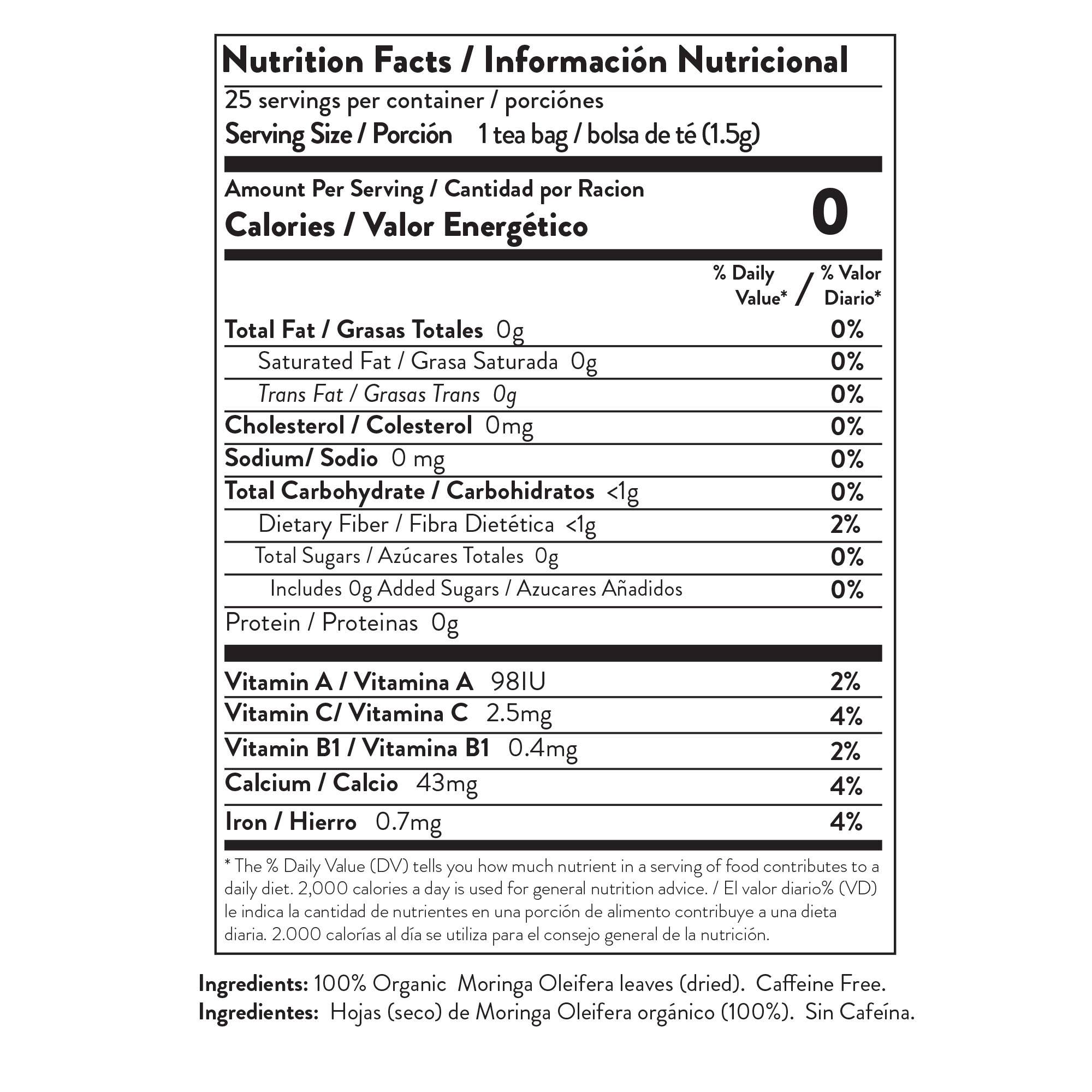 Miracle Tree - Wholesale Health/Detox Tea - Organic Moringa Tea: Original3