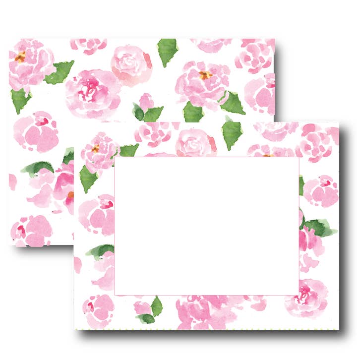 Peony Boxed Stationery Set for wholesale by Peyton's Post