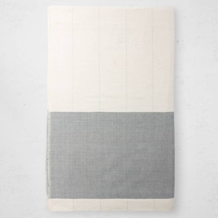 Karo Shower Curtain - Sable for wholesale by Bolé Road Textiles