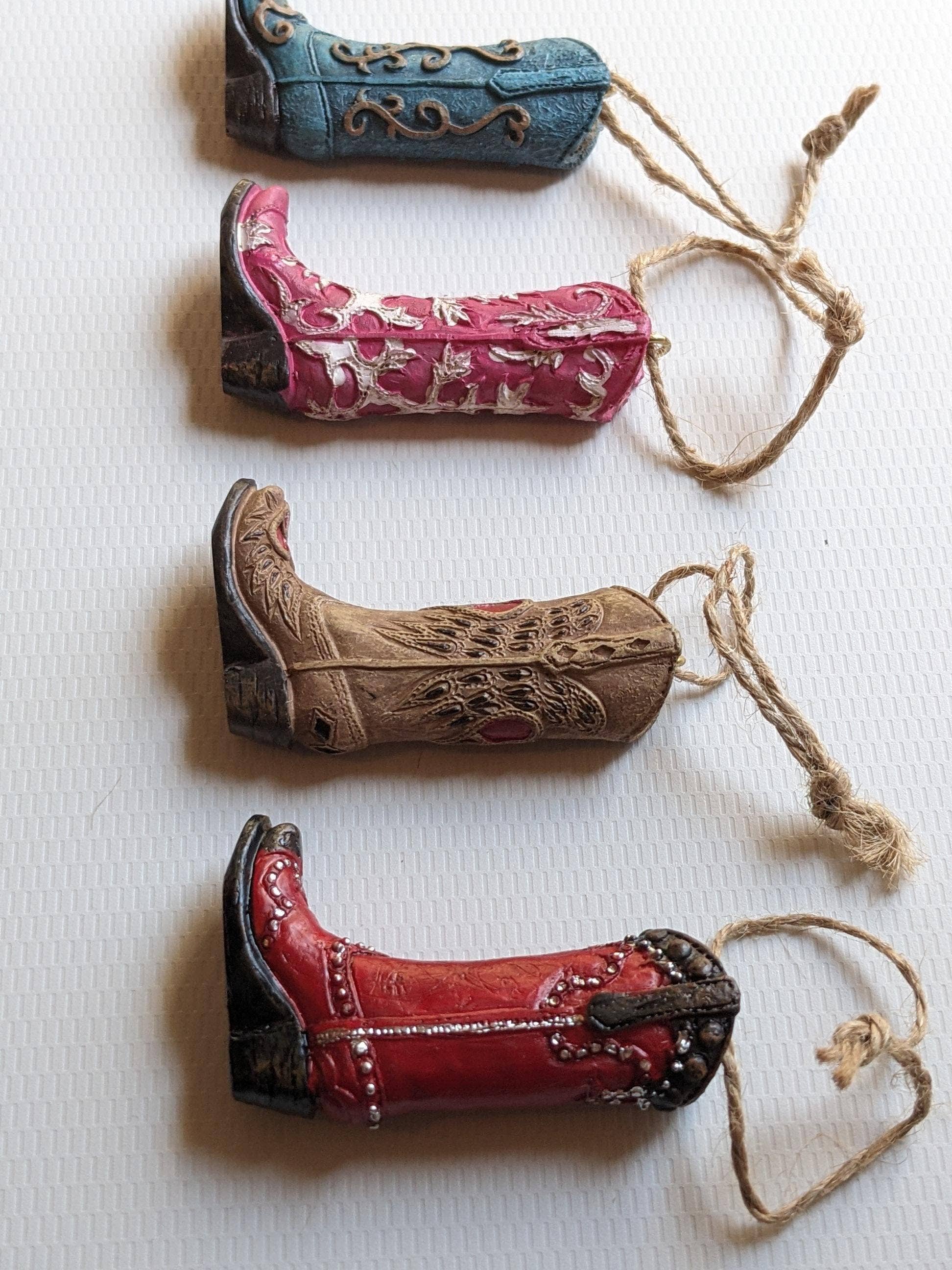 Camino TX – wholesale Ornament set – Tall Boot Ornaments - Set of 41
