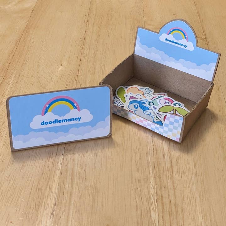 doodlemancy - Wholesale Sticker - Tulip Mouse Stickers2