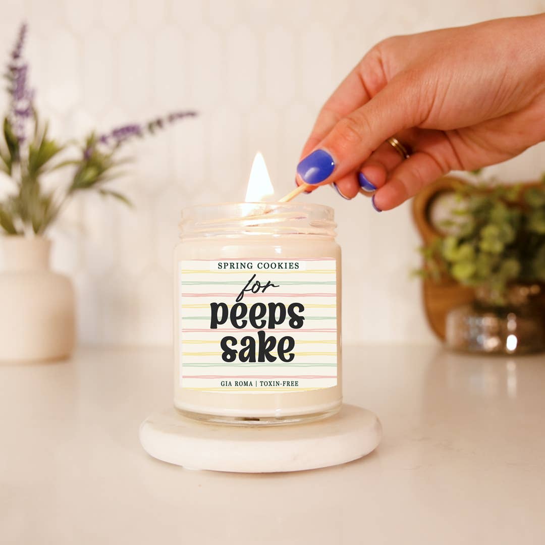 Gia Roma - Vendita all'ingrosso Candela in vasetto - Candele pasquali retrò con graziosi barattoli profumati alla soia primaverile60