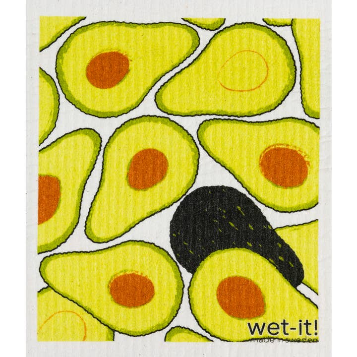 Wet-it! - Wholesale Dishcloth - Avocado Swedish Cloth