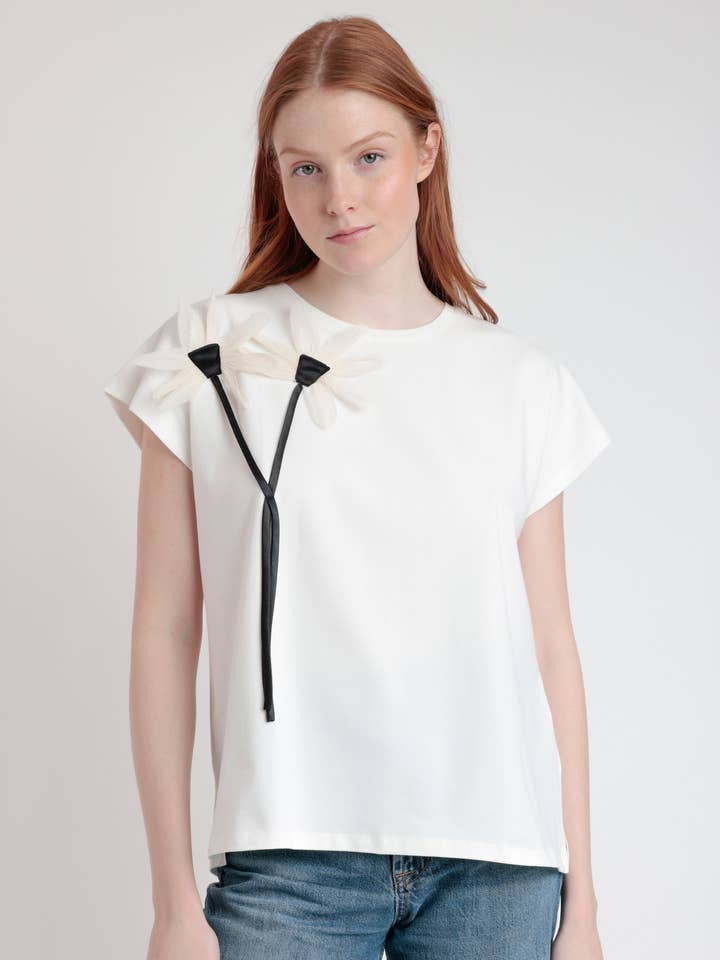 Flower Tshirt for wholesale by ADMAS