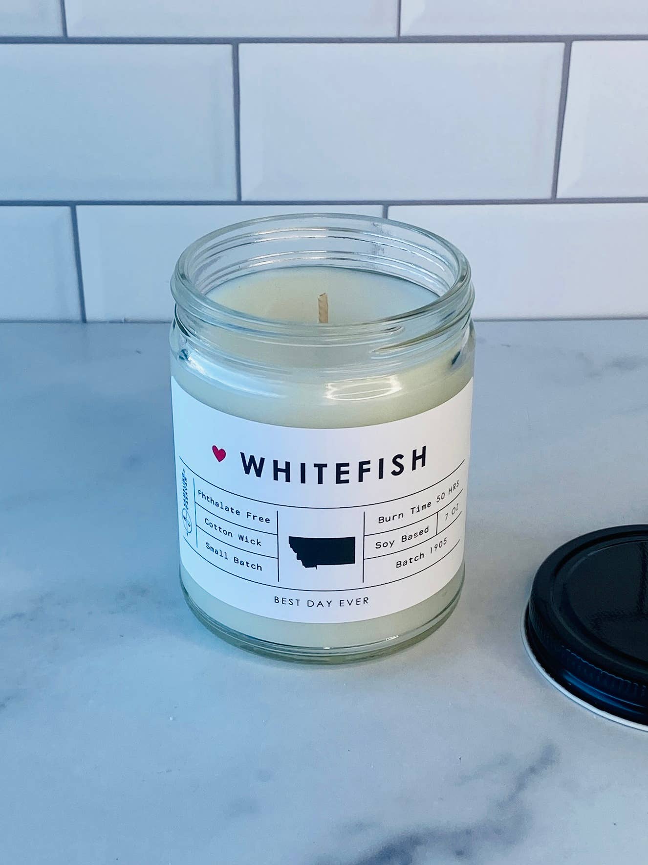 Rambling Caravan – wholesale Jar/filled candle – Whitefish, MT Candle2