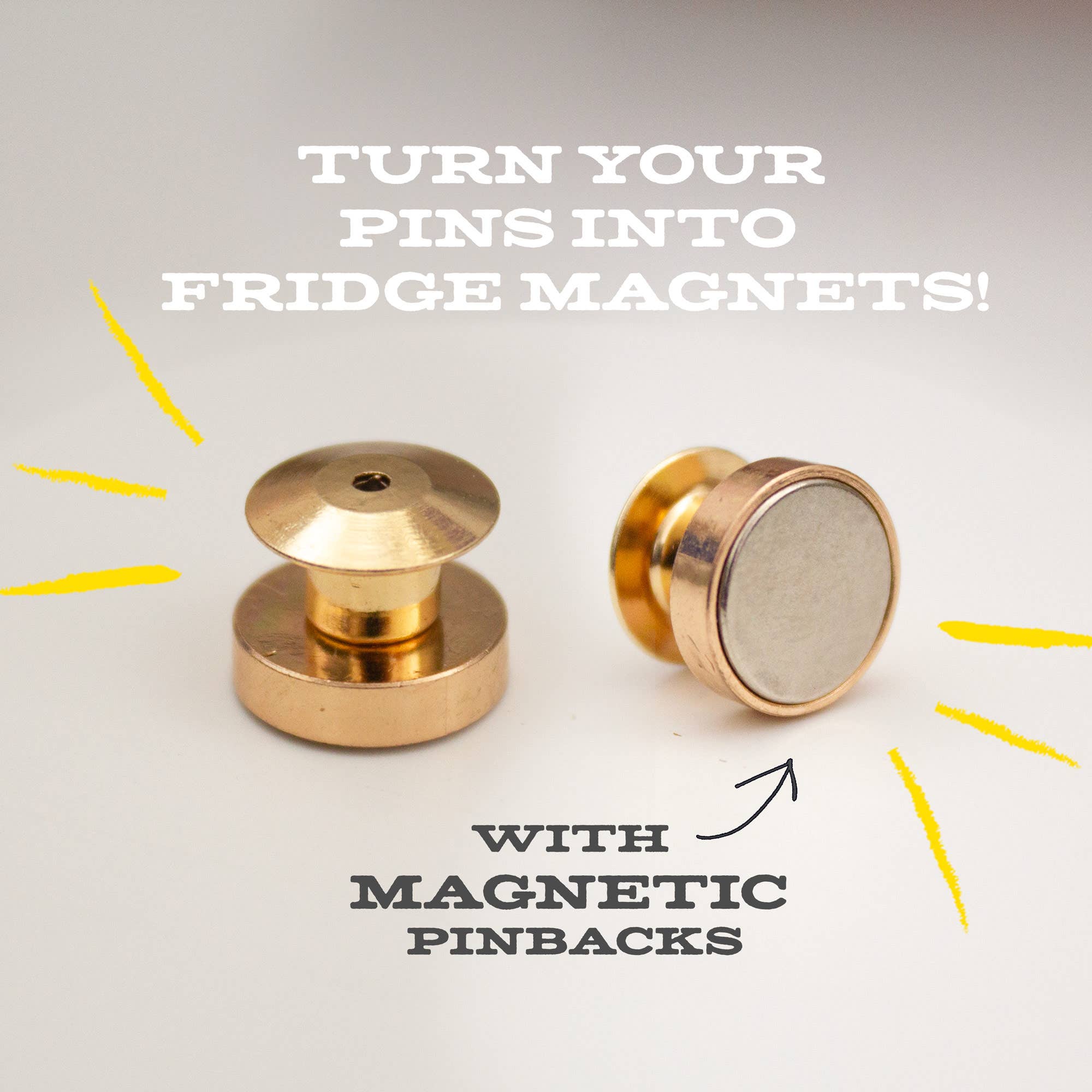 Mink – wholesale Lapel pin/button – Turn Your Pins into Magnets!