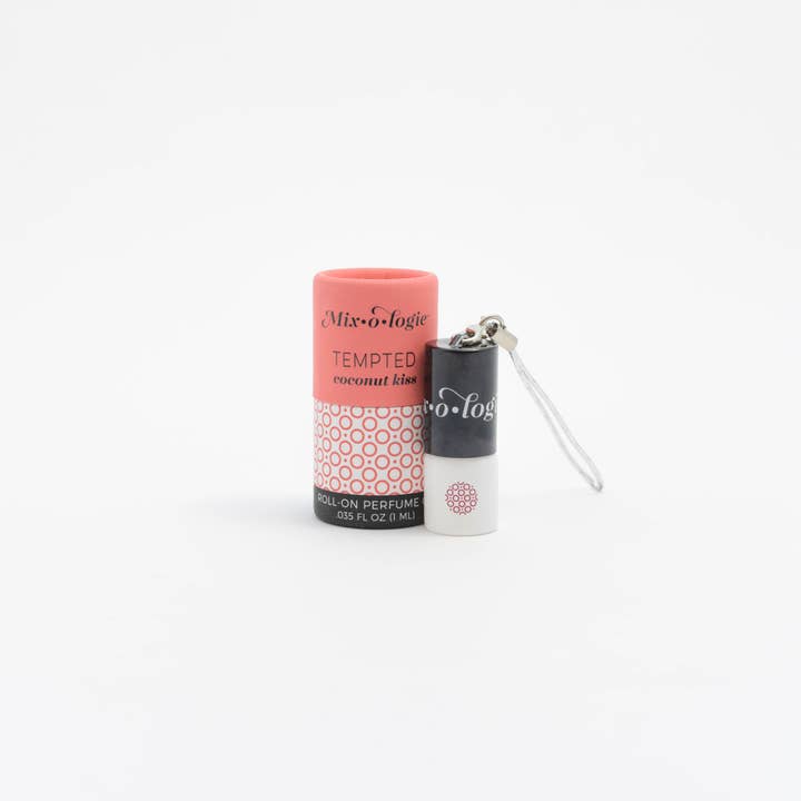 Mixologie - Wholesale Roll-On Fragrance - Tempted (coconut kiss) Keychain Mini Roll-On Perfume (1 mL)