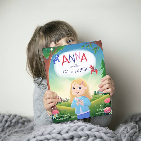 Scandinavian Hearts - Wholesale Preschool Book (3-5) - Anna and the Dala Horse1