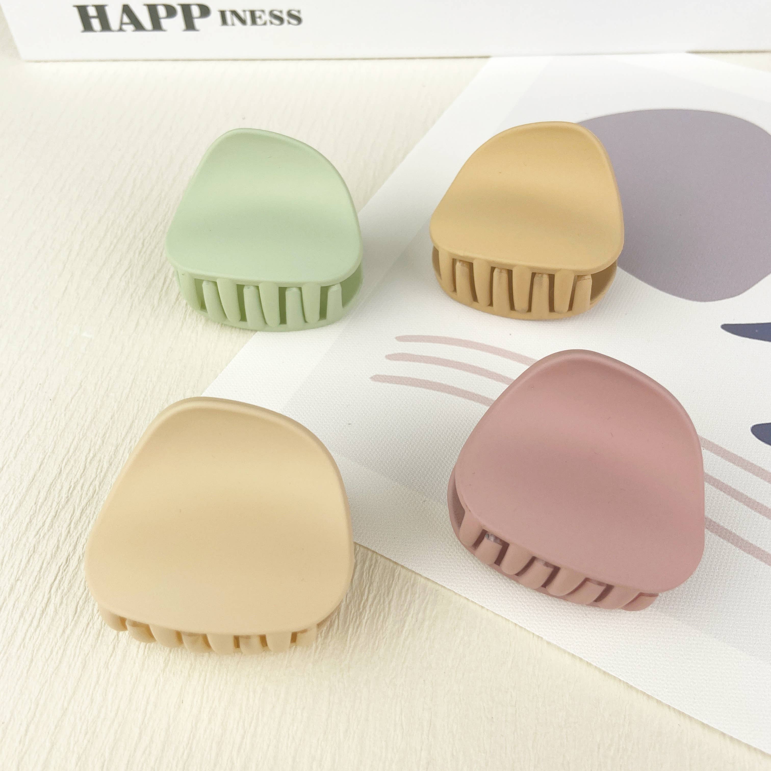 mildstyles – Clips para cabelo - Mulher por atacado – Clipe para cabelo fosco simples10