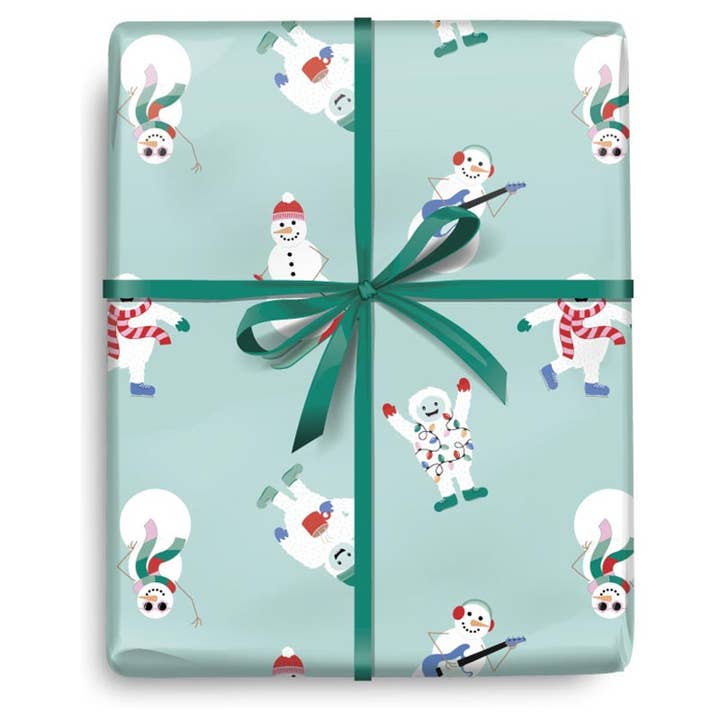 Yeti On Ice - Half Ream for wholesale by The Gift Wrap Company