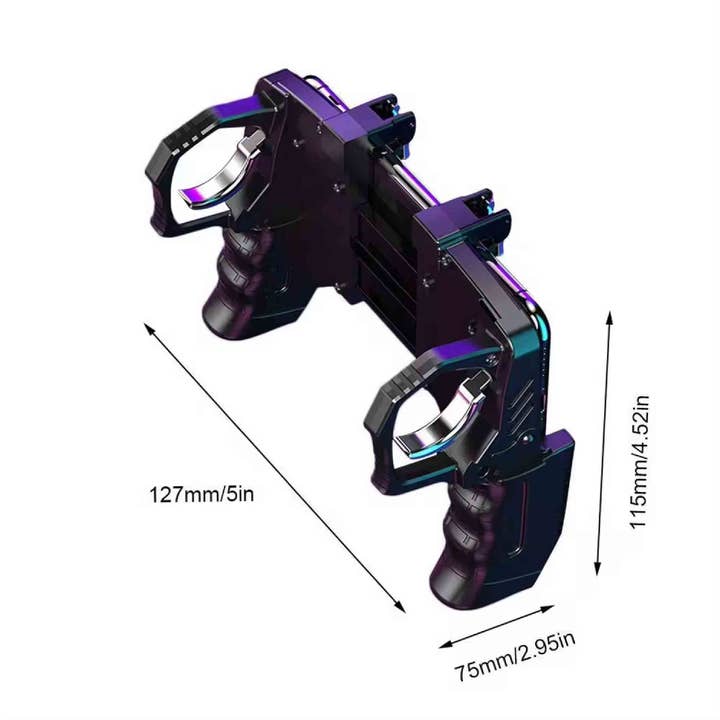 GulleeGadgets – wholesale Elektronisk leksak - Barn och baby – Universal mobil spelkontroll Trigger Joystick Gamepad