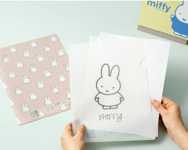 K-Wonderland - Vente Classeurs - Dossier Transparent A4 Miffy Papeterie Fantaisie6