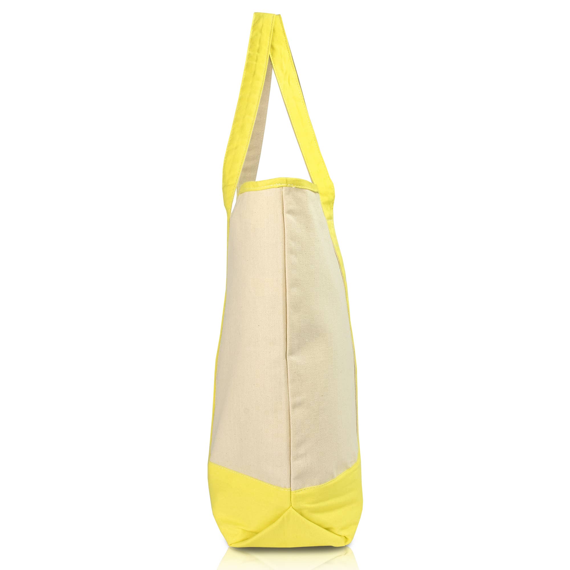 Dalix - Wholesale Tote Bag - Women's - DALIX 22" Open Top Heavy Duty Deluxe Tote Bag Outer Pocket59