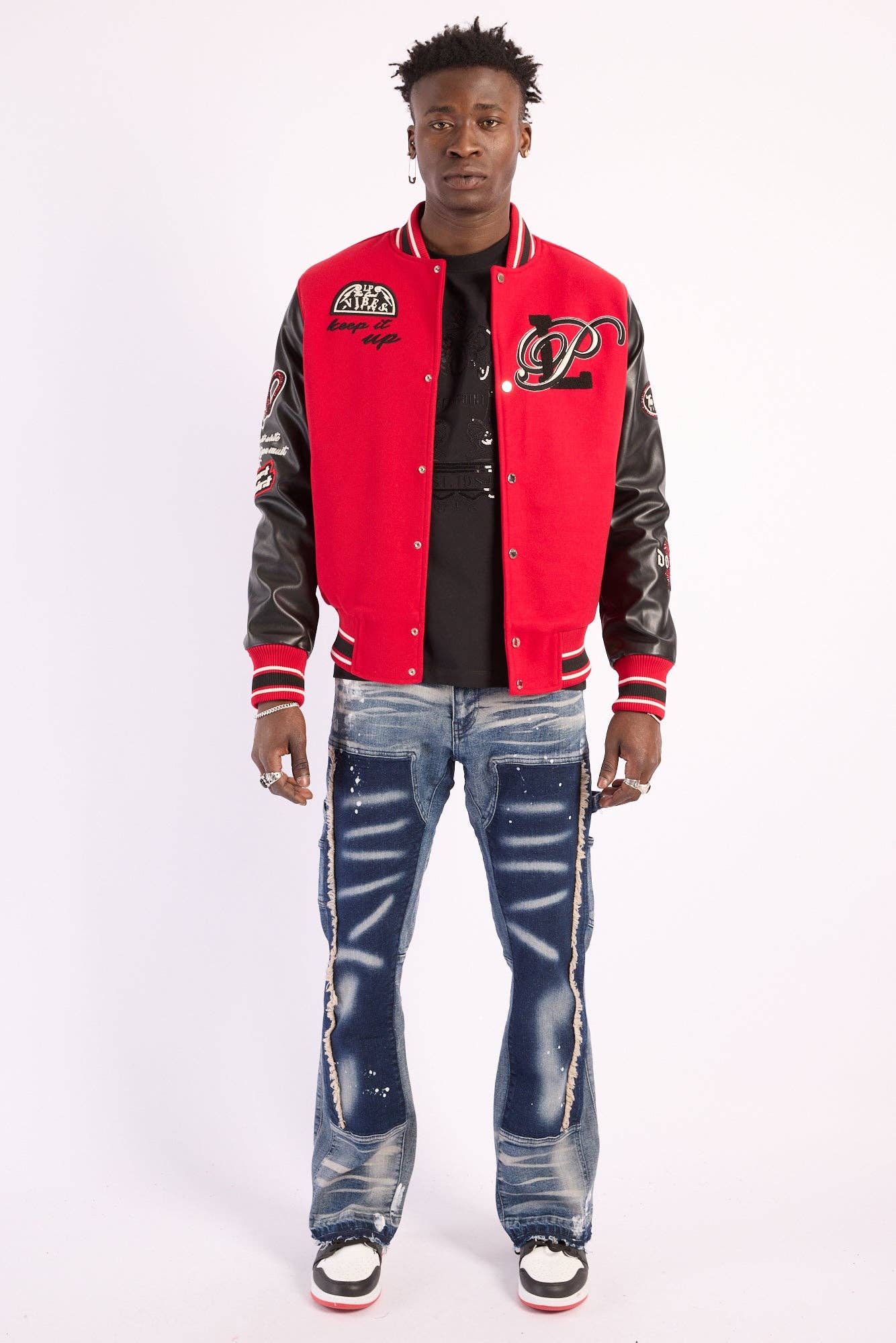 LEFT POINT - Wholesale Varsity/Baseball Jacket - Men's - COLLEGE JACKETS BUNNY4