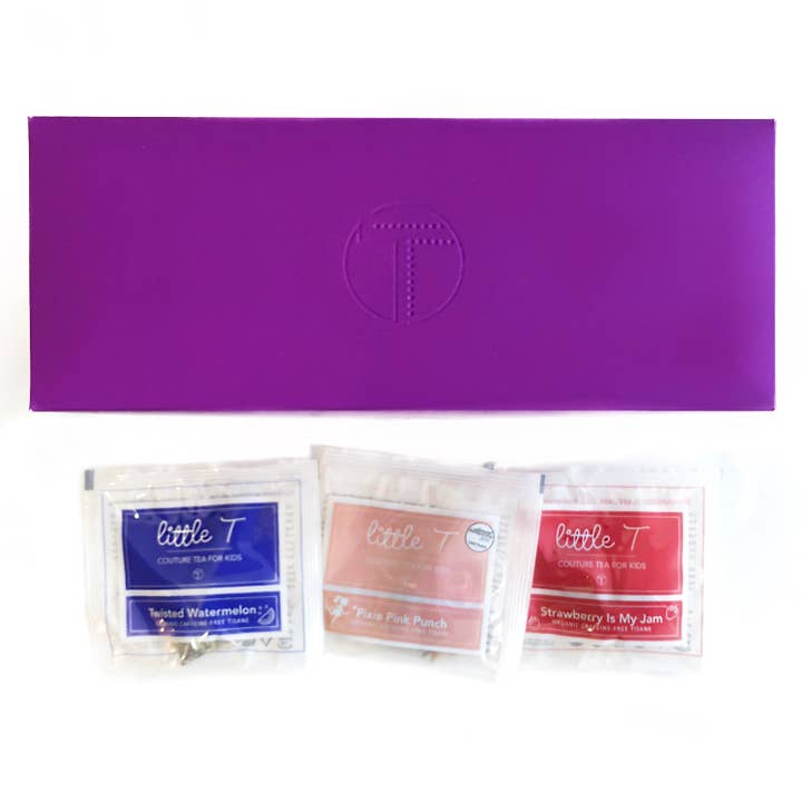 Little T tea sachets sampler box for wholesale by Big T NYC