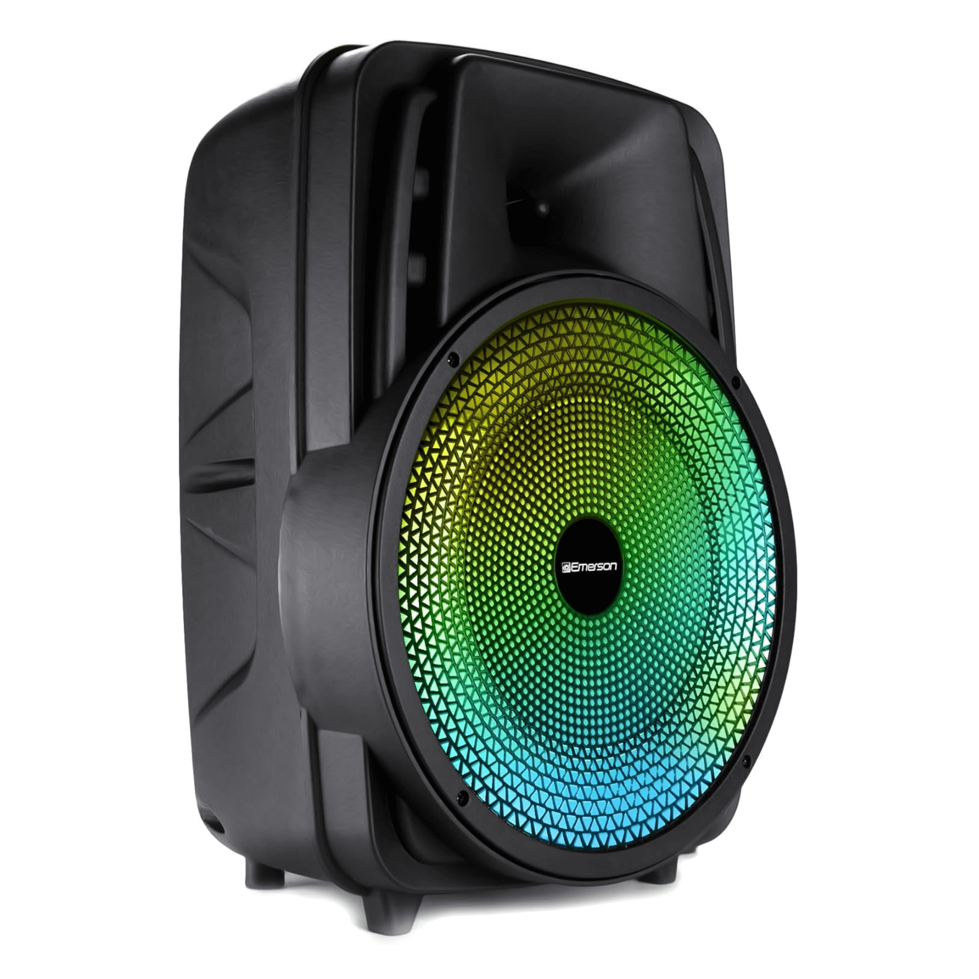 JupiterGear Home - Vendita all'ingrosso Casse audio - Emerson casse Bluetooth portatile da 20 cm con luce disco per feste3