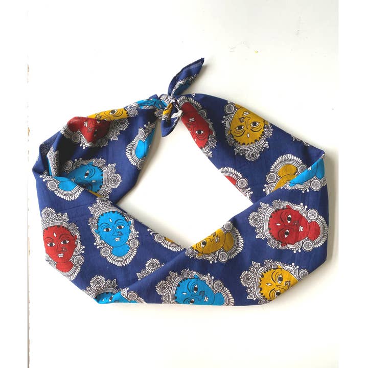 Stor bandana, scarftopp, ponchowrap, huvudduk för wholesale av The Indian Bazaar