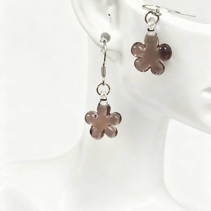 Orecchini a Quadrifoglio: Gioielli in Vetro Fatti a Mano per la vendita all'ingrosso da parte di RISATO