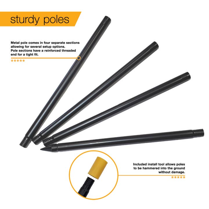 5 Star North - Wholesale Outdoor Ornament/Decor - Backyadda Aluminum Metal Tiki Torch5