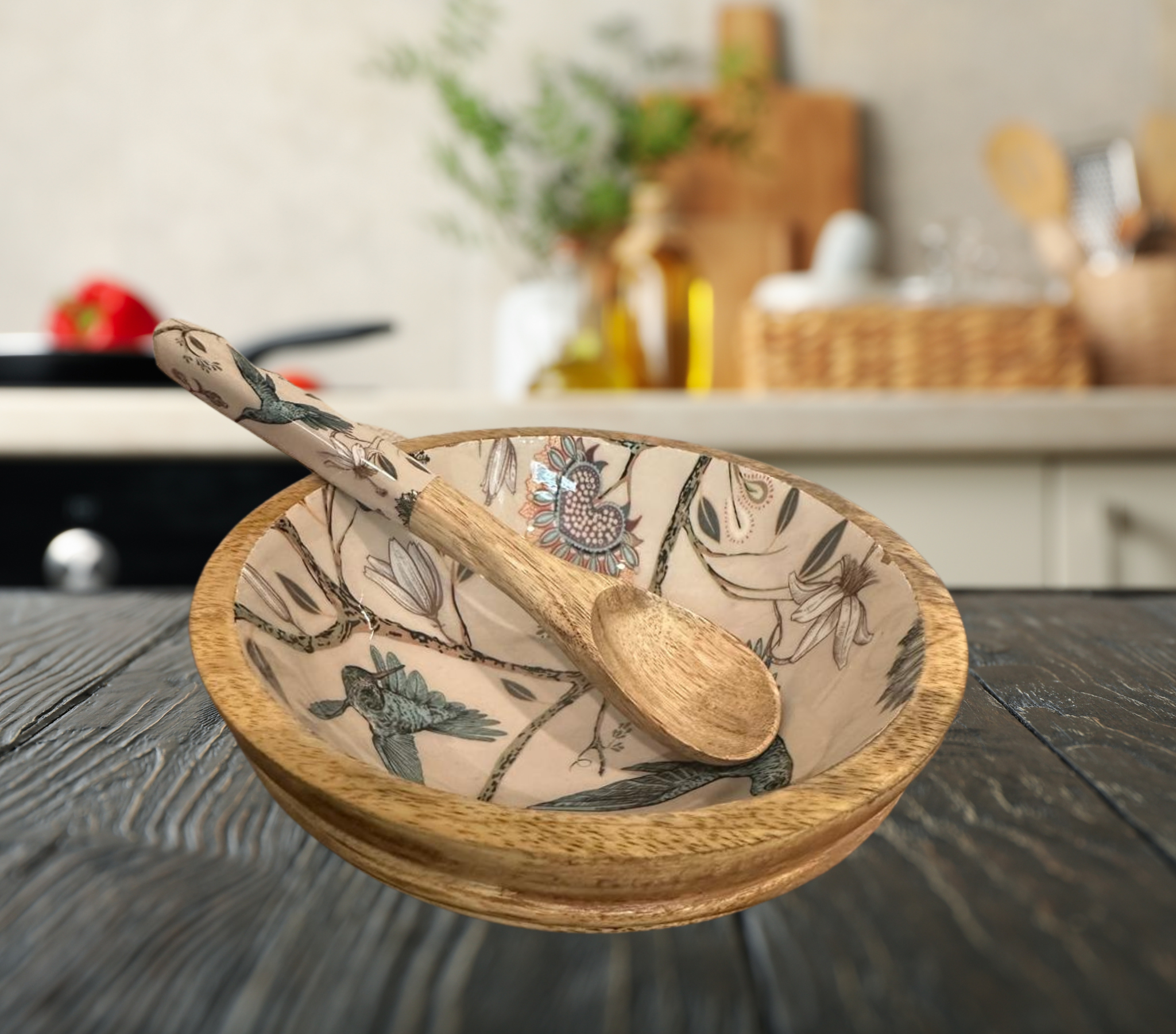 Wholesale Mango wood serving bowl set for your store - Faire