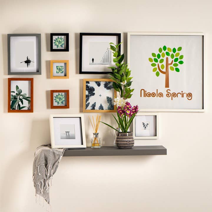 Rinkit Ltd – wholesale Picture frame – Nicola Spring Picture Mount 6x6 Frame Photo Size 4x4 White