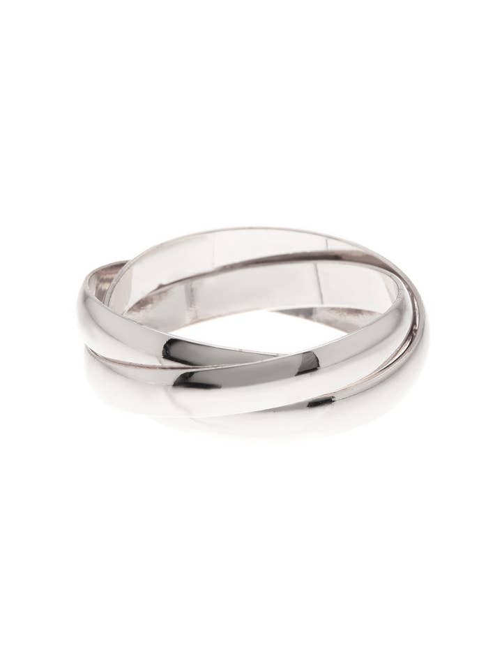 Interlocking Bands Ring - SF for wholesale by Zoey Simmons