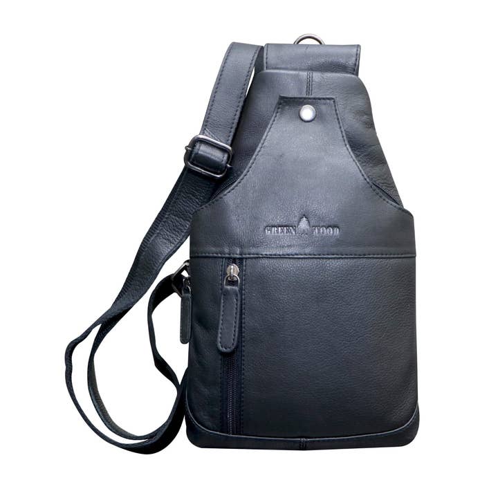 Greenwood - Wholesale Crossbody bag – Unisex - Tom chest bag men's leather sling bag women shoulder bag24