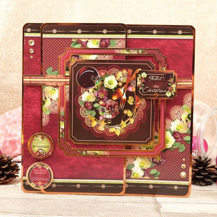 Ecstasy Crafts Distributing – wholesale Craft supplies – A Festive Treat Luxury Topper Set4