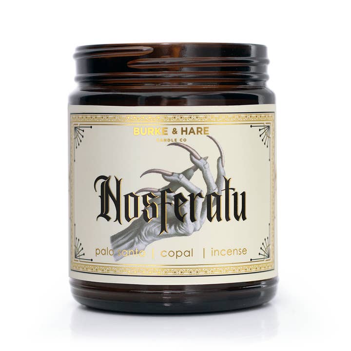 Burke & Hare Co - Wholesale Jar/Filled Candle - Gothic Scented Candles - Nosferatu - Vampire - Woody1