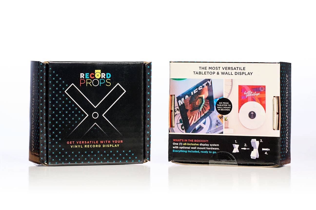 Record Props® - Venta al por mayor Papel pintado 3D - Exhibidor para discos de vinilo Record Props® (paquete de 30)16