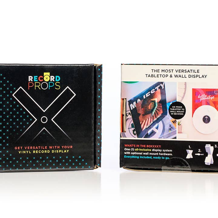 Record Props® - Venta al por mayor Papel pintado 3D - Exhibidor para discos de vinilo Record Props® (paquete de 30)16