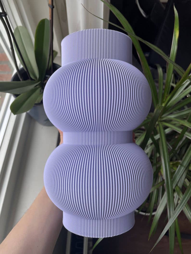 Grof Amsterdam - Wholesale Vase - Bulba - 3D printed vase for dried flowers7