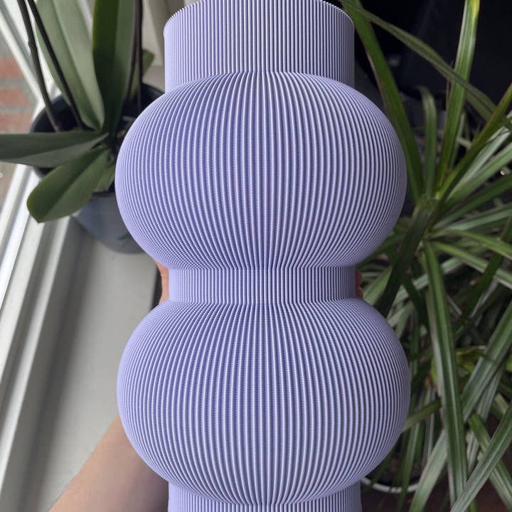 Grof Amsterdam - Wholesale Vase - Bulba - 3D printed vase for dried flowers7