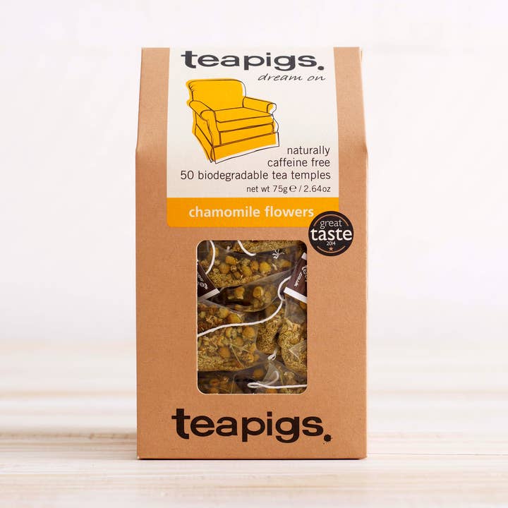 Chamomile Tea - 50 Temples for wholesale by teapigs