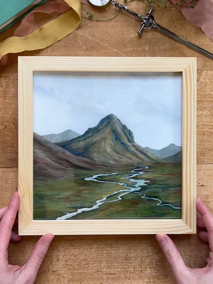 Meandering Paths Giclée Print for wholesale by Lizzy Gass