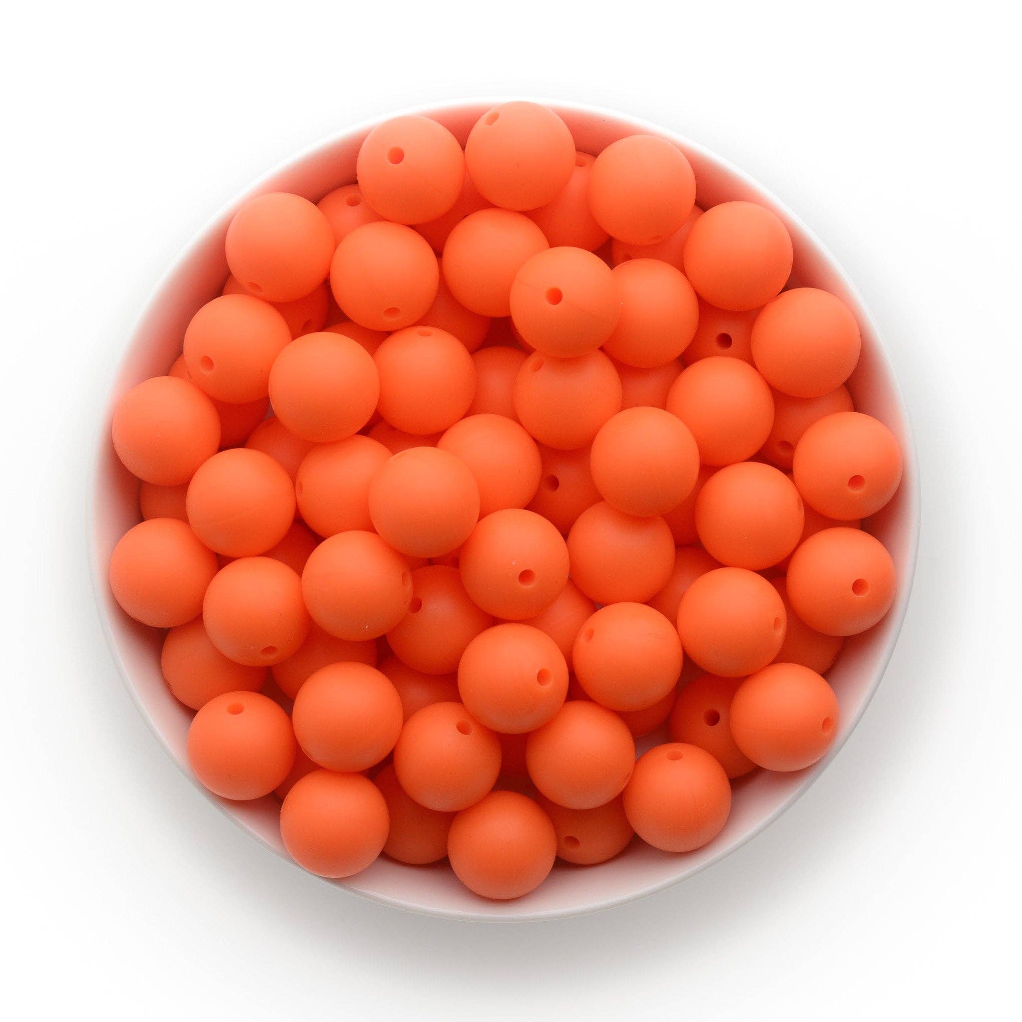 Cara & Co Silicone Craft Supply - Wholesale Beads - 15mm Round Silicone Beads77