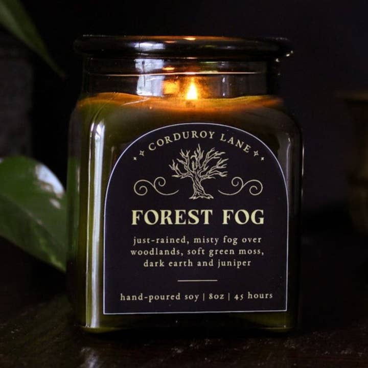 Forest Fog Apothecary Candle for wholesale by Corduroy Lane