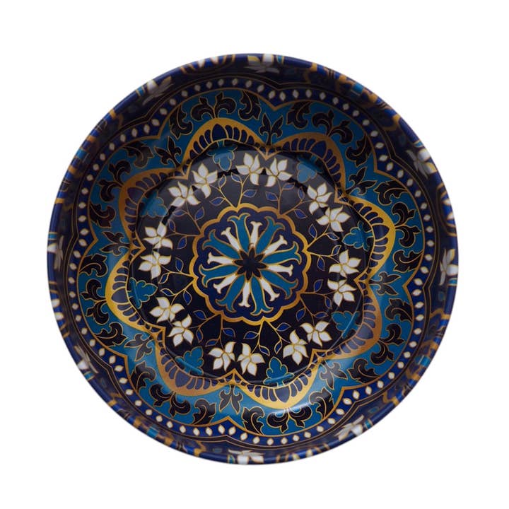 Esthetic Living - Wholesale Decorative Plate/Dish/Bowl - Metal Bowl - Dilara - Small 0