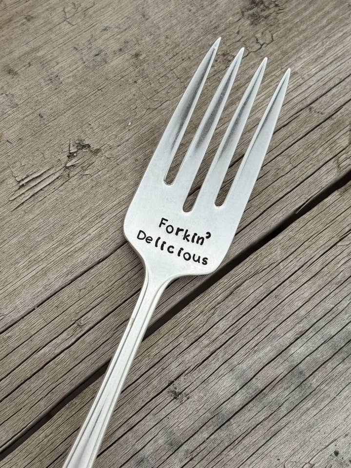 Forkin' Delicious - fourchette de service pour la vente par Pumpernickel and Wry
