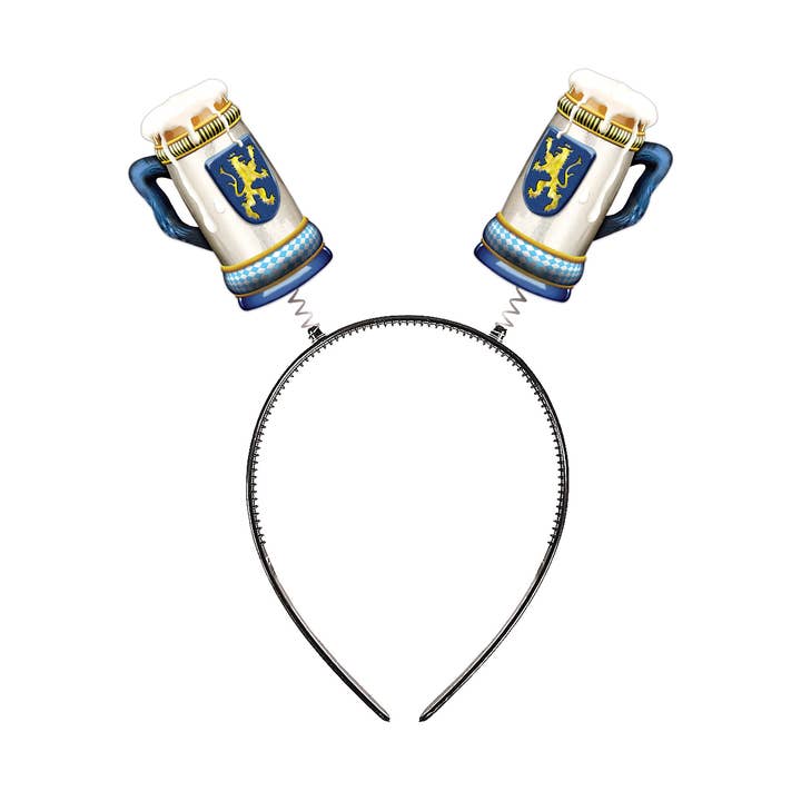 Bandana Bavarian Beer Mug Bavarian Boppers da Oktoberfest, serve para a maioria por atacado de Beistle