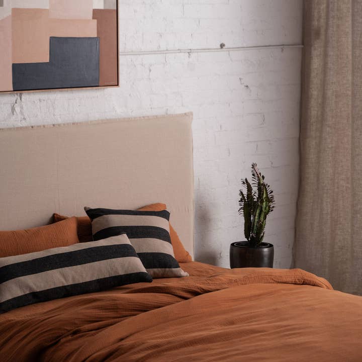 Saardé - Wholesale Bedding Set - Enes Cotton Bedding Bundle | Terracotta0