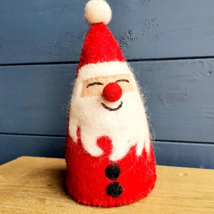 Cool Trade Winds - Wholesale Christmas Decoration - Handmade Felt Santa Claus