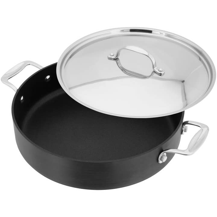 Stellar Hard Anodised, 28cm Sauteuse Pan, Non-Stick for wholesale by Stellar