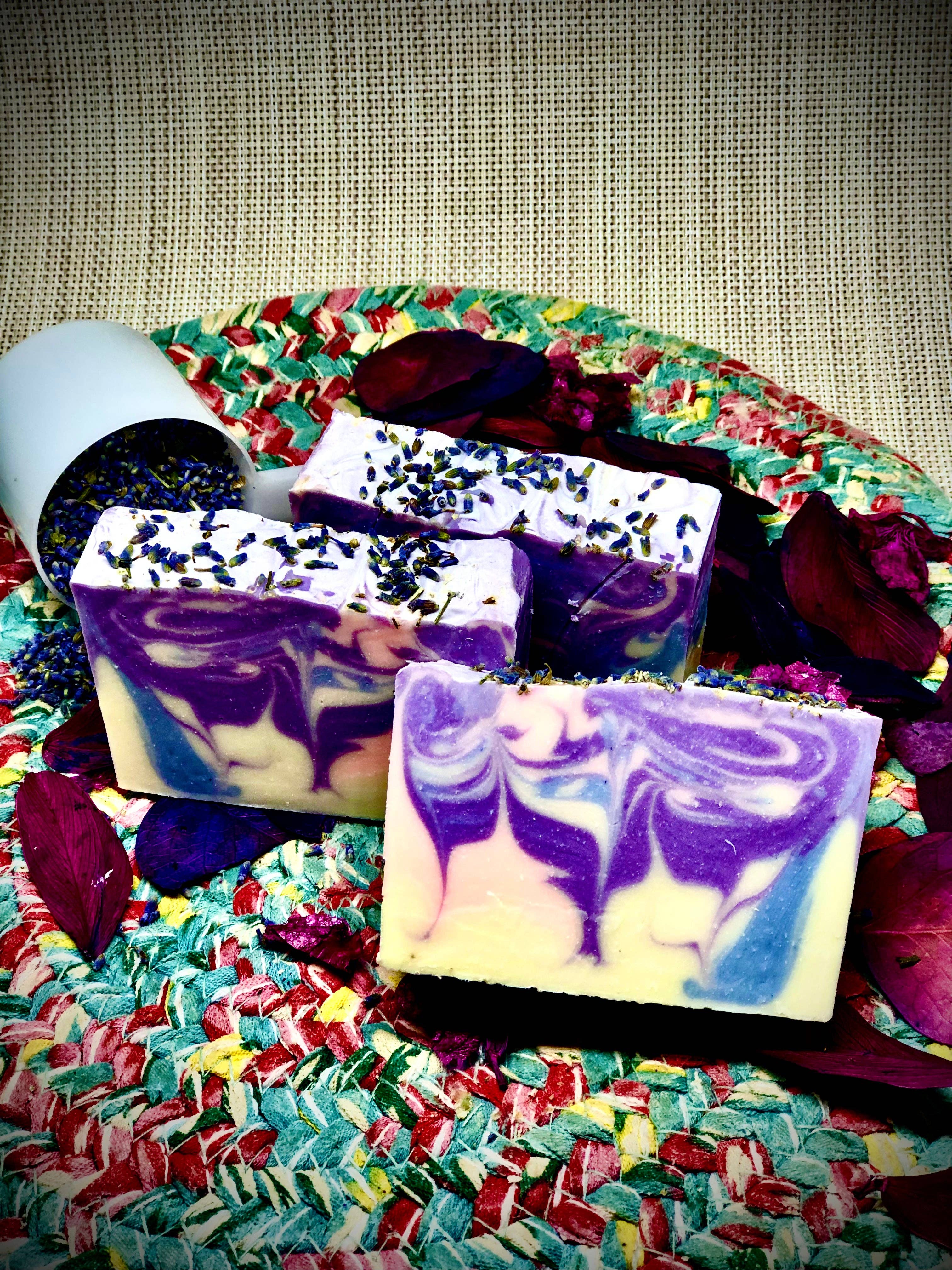 Priscila Leen Arts at Florida Soap Candle - Vente Pains de savon - Savon/bain à la lavande, local, savon en barre, savon doux, savon artisanal7